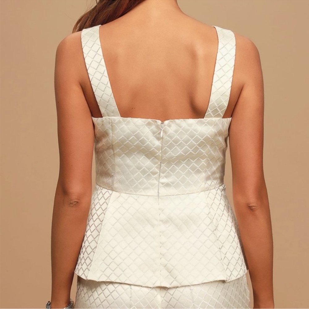 Lulus Peplum Top - Picture 3 of 4